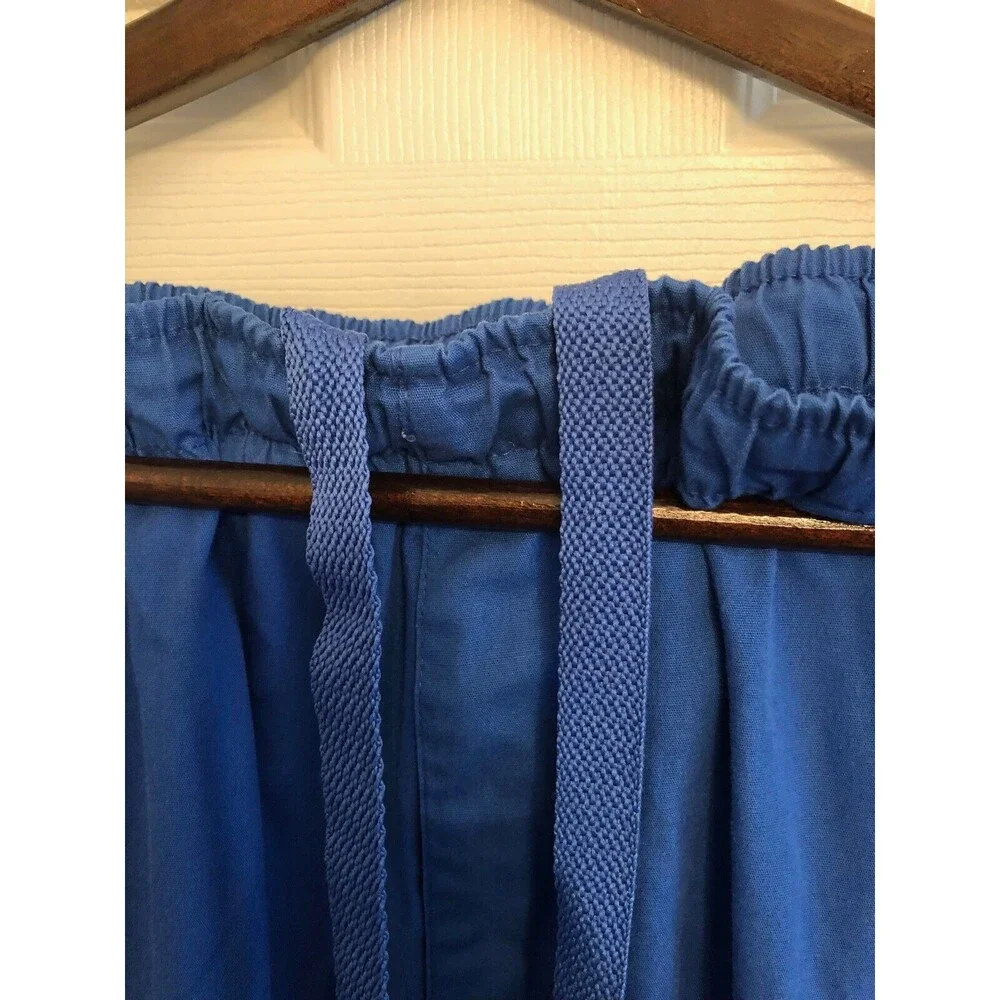 Landau Scrub Pants Large Blue Unisex with‎ Front and Back Pockets